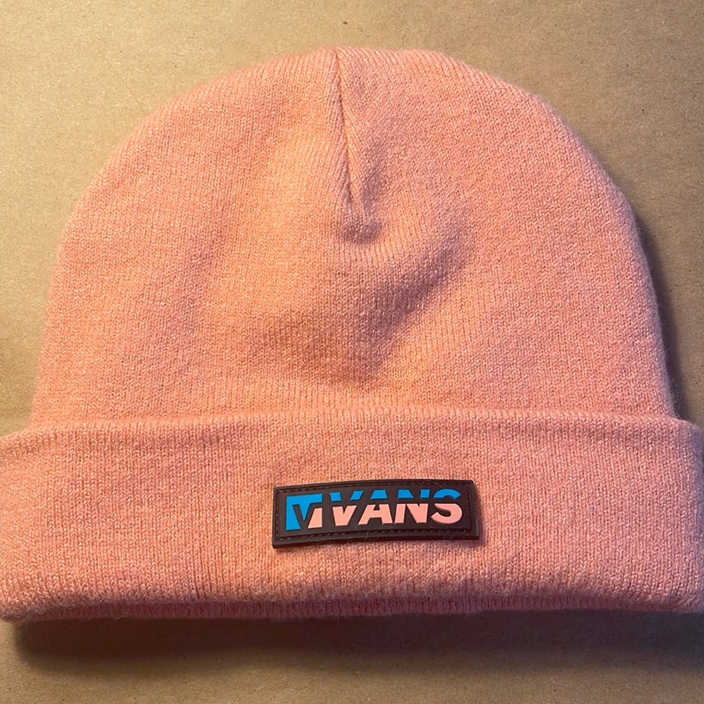 Pink Vans Beanie.